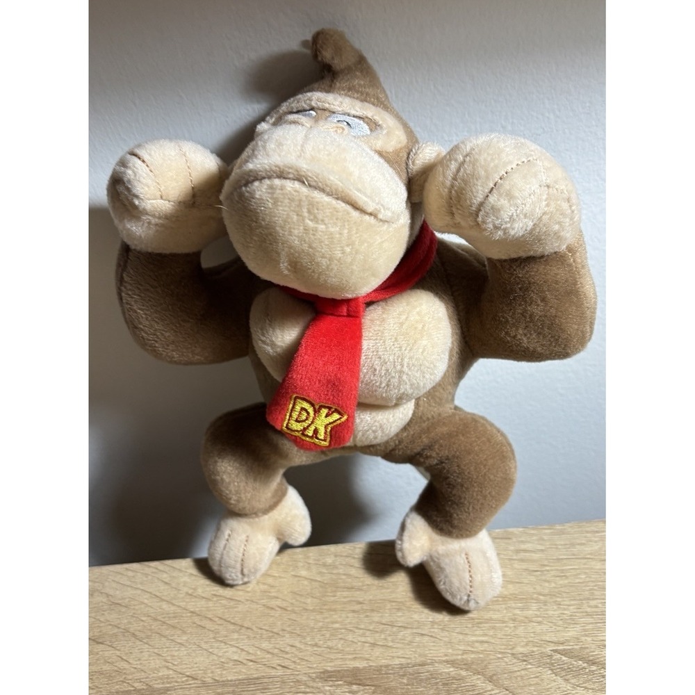 Super Mario Nintendo Donkey Kong 10" Plush Stuffed Animal